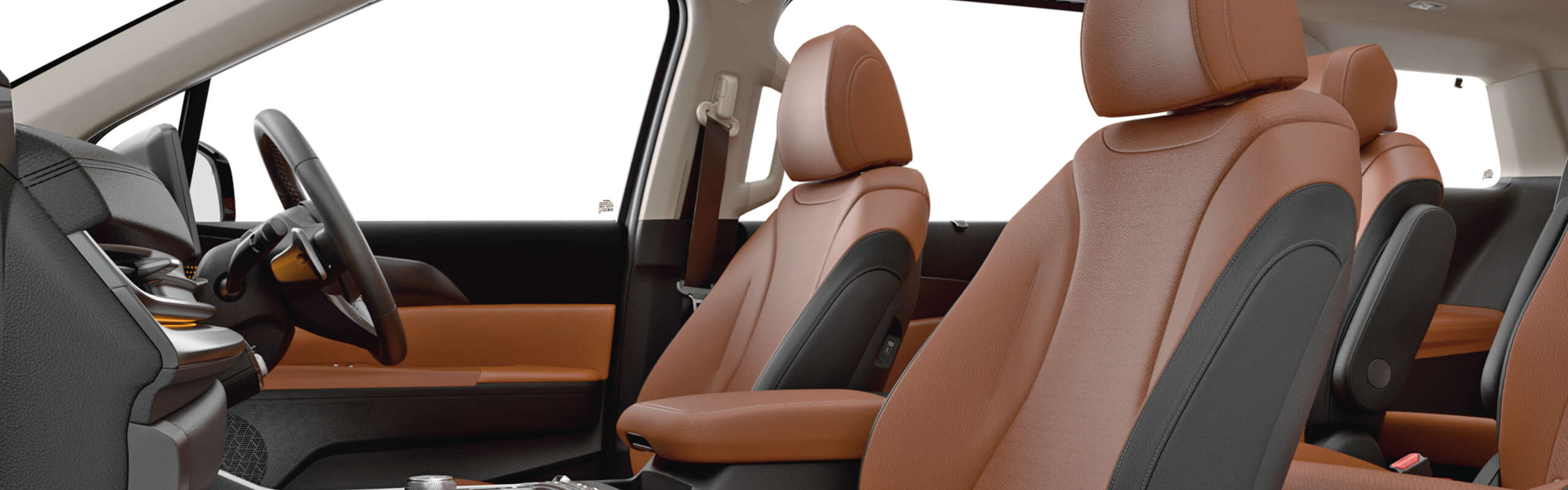 Kia Carens X-line Car with Premium Leatherette VIP Seats