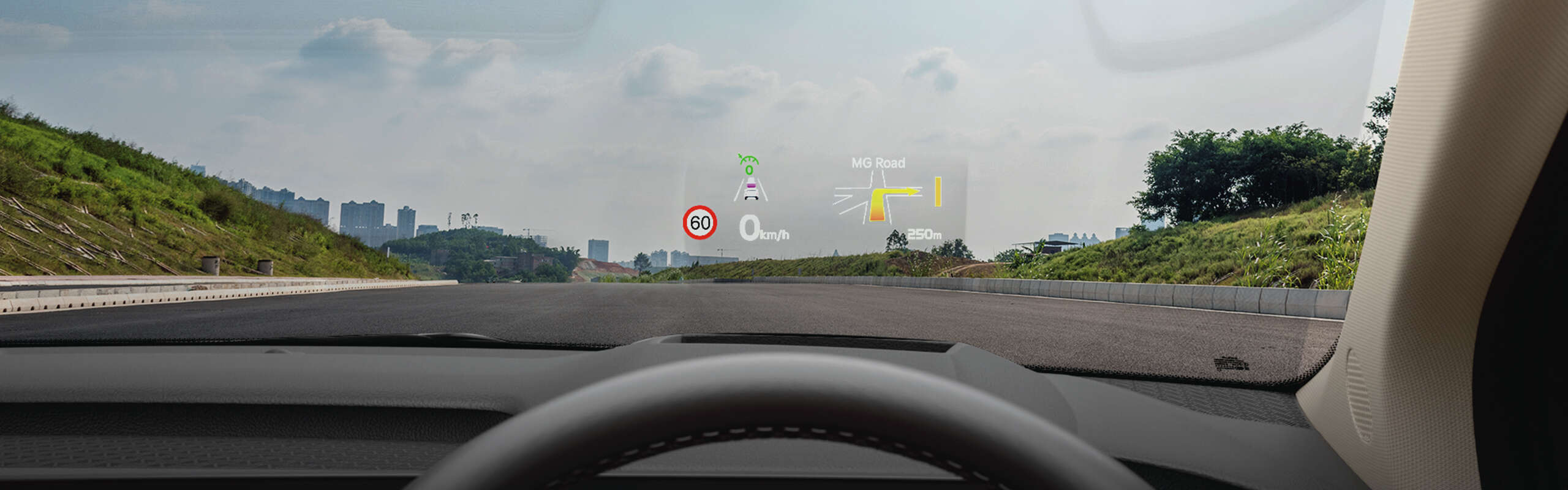 Advanced Head-up Display feature in 2024 Kia Carnival