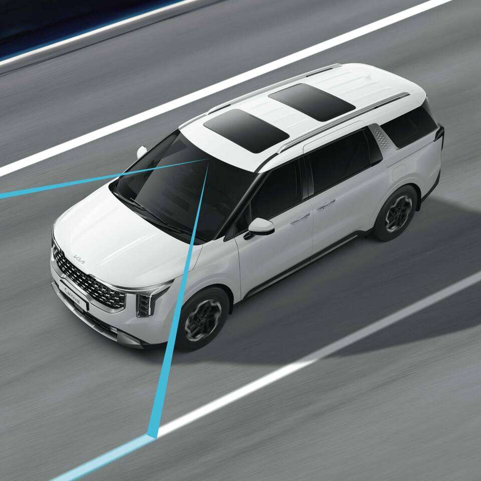 Kia Carnival 360-Degree-Camera features with Blind View Monitor