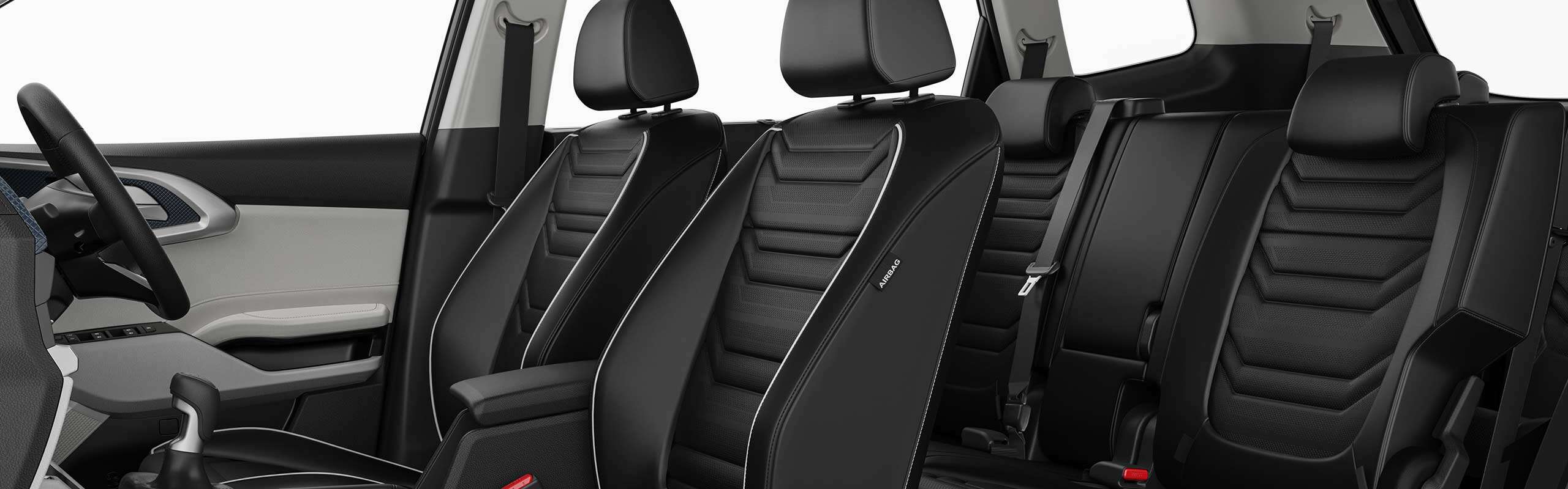 Black Leatherette Seats