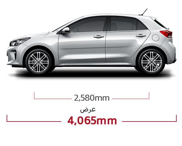 Kia Rio 5 Door Dimensions