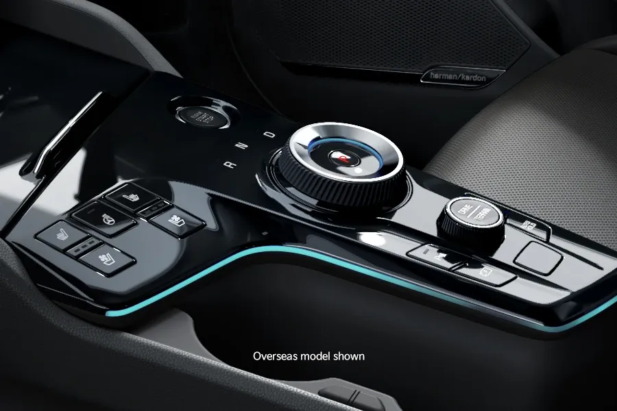 Kia Sportage hybrid hev dial type rotary gear shifter
