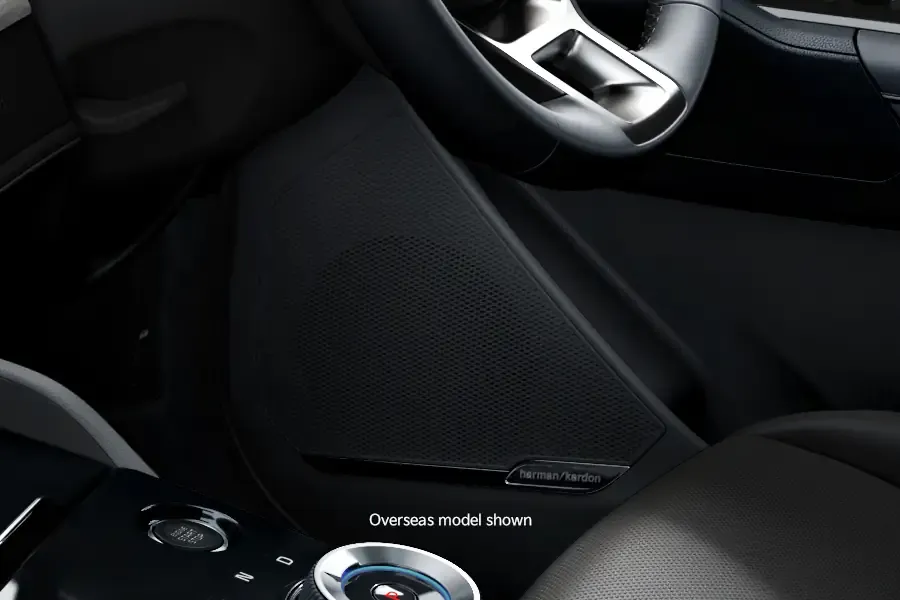 Kia Sportage hybrid hev harman kardon speakers