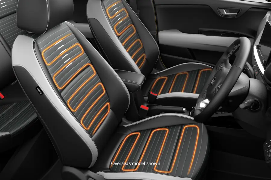 Kia Stonic heated front seats