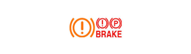 Symbol of Regenerative brake warning light