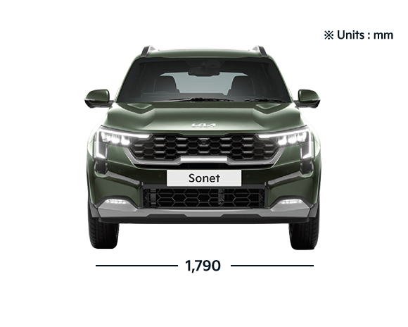 kia-Sonet-dimensions-front-m