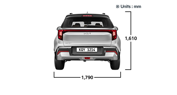 kia-sonet-white-dimensions-back-t