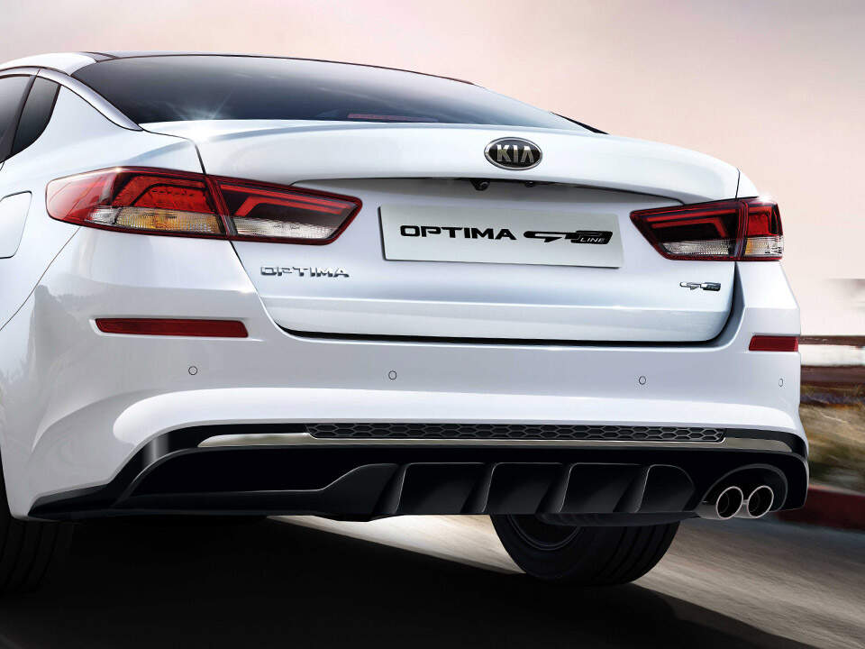 splinternieuwe Kia Optima GT Line sportmodus