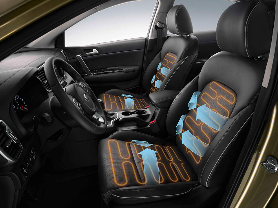Crossover / SUV Kia Sportage - Position de conduite optimale