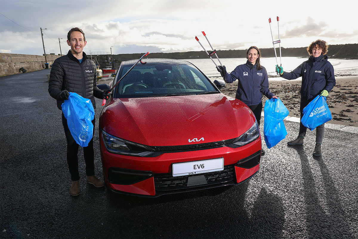 Clean Coasts, An Taisce, and Kia Partner to Empower Clean Coasts Volunteers 