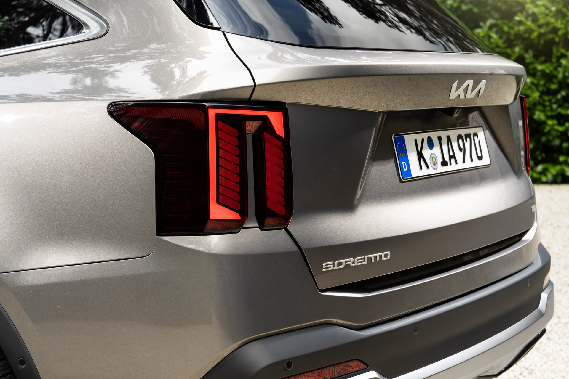 New Kia Sorento rear taillights