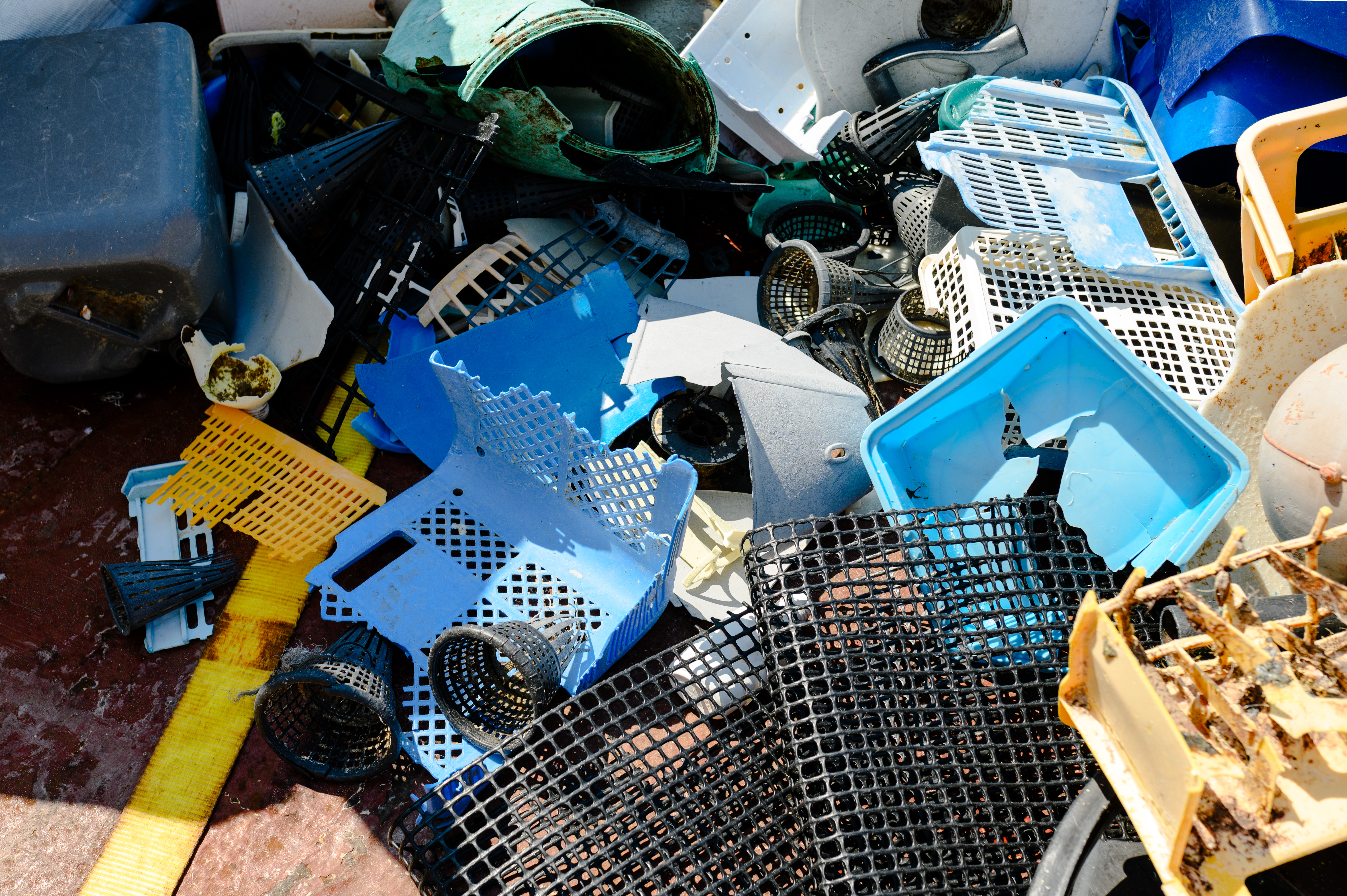 ocean clean up plastic haul