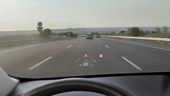 Customisable Head-Up Display