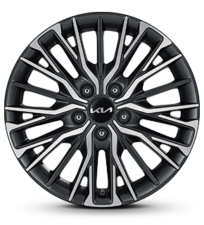 17-inch 225/45 R17 Alloy Wheel</br>Dark Metal Gray