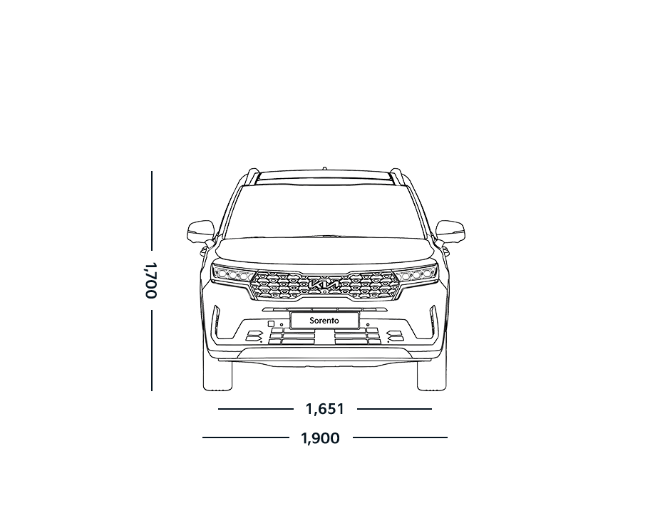 kia-sorento-mq4-22my-dimensions-front-w